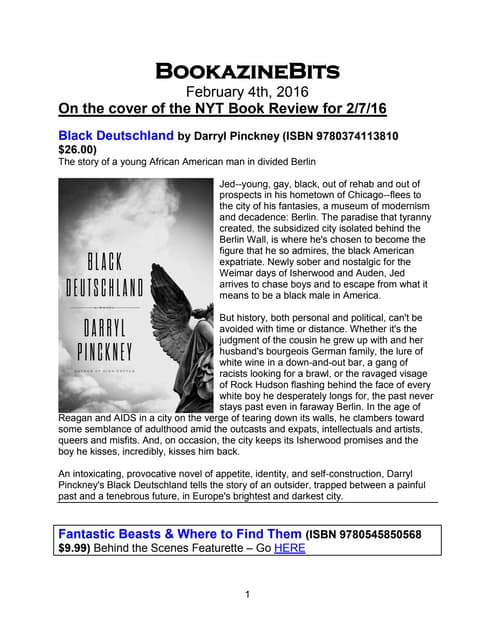 BookazineBits Thursday February 4 2016