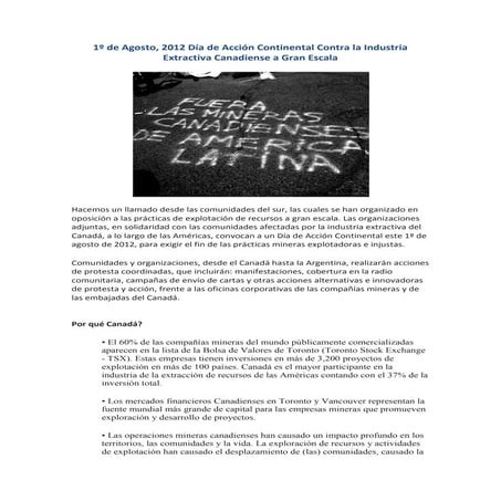 1º de agosto canada