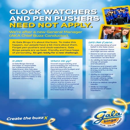 General Manager Gala