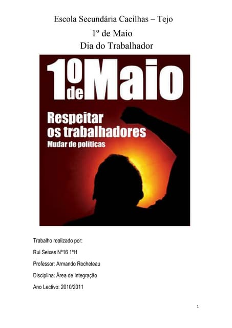 1 de maio
