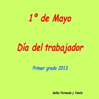 1º de mayo
