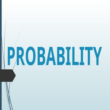 probability of DEPENDENT and INDEPENDENT events