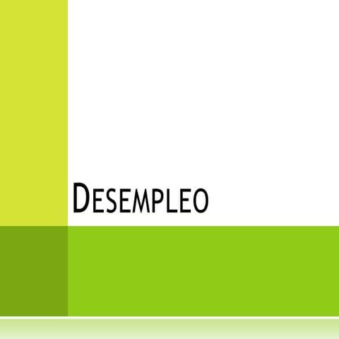 Desempleo