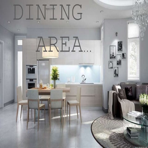 architectural design dining area