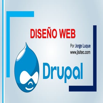1 Diseño Web   introducción a Drupal