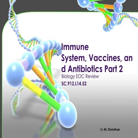 #1 donohue immune system, vaccines, and antibiotics