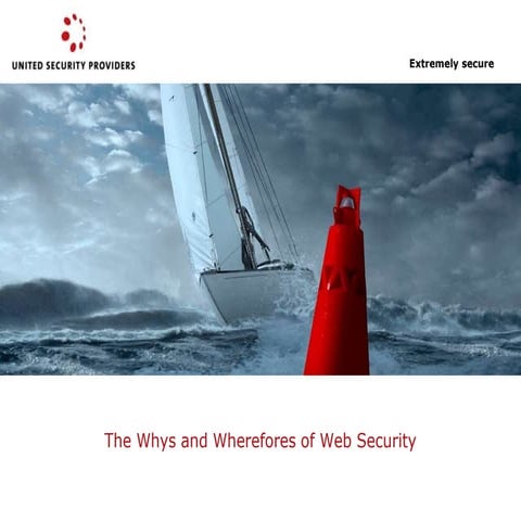 The Whys and Wherefores of Web Security – by United Security Providers