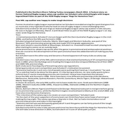 Folio - Northern Rivers Talking Turkey newspaper