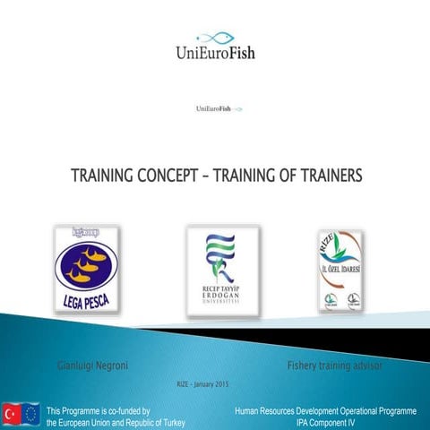 Training Concept & Org UEF
