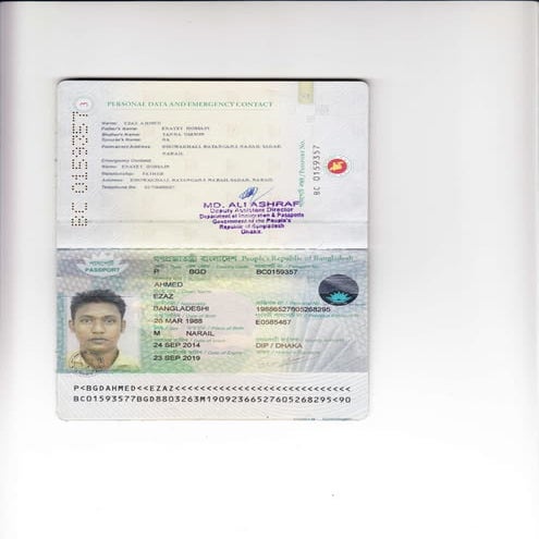 New passport