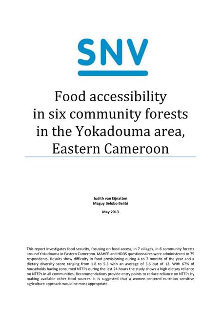 Nutrition survey FINAL