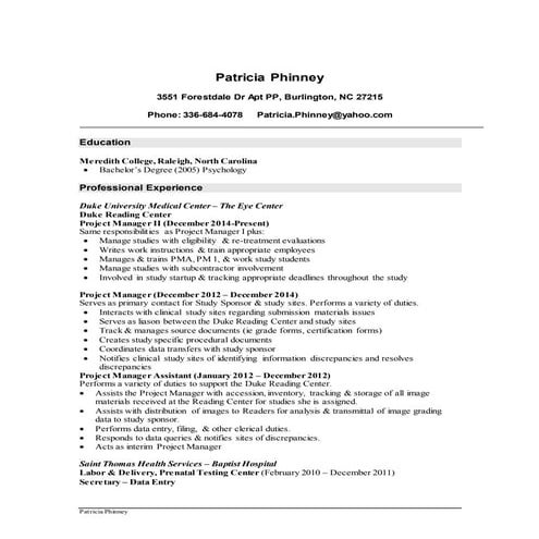 Bryant James Resume | PDF