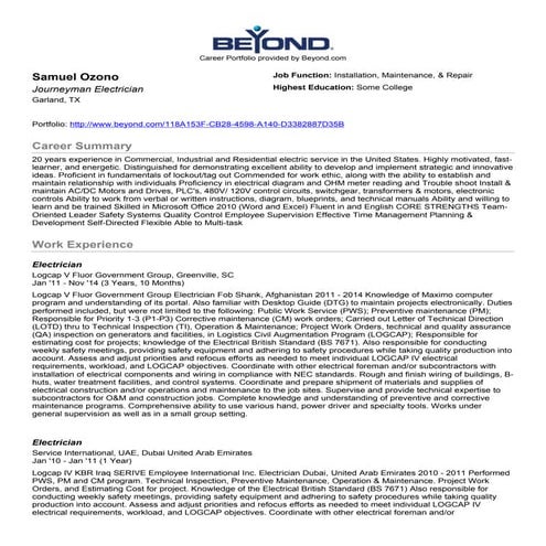 SAMUEL OZONO RESUME 03.20.16