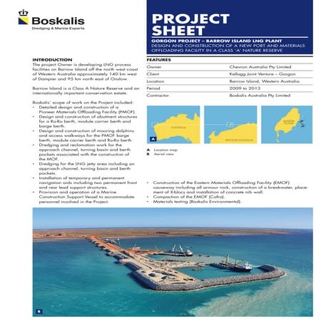 Australia - Gorgon LNG Project - Deputy Project Manager