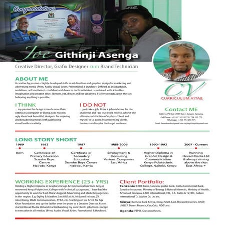 CV Joel | PDF