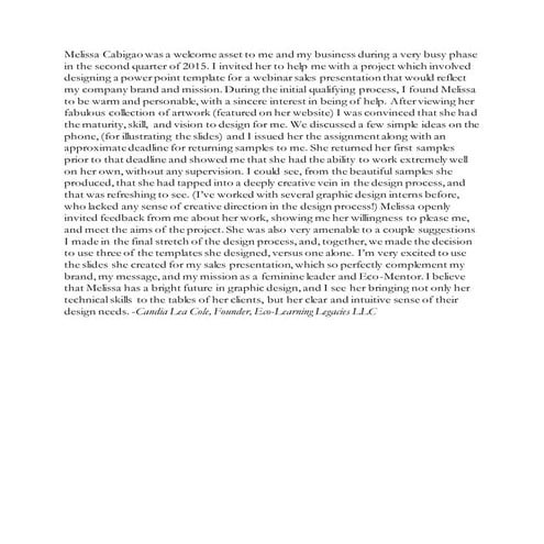 CandiaLetterOfReccomendation