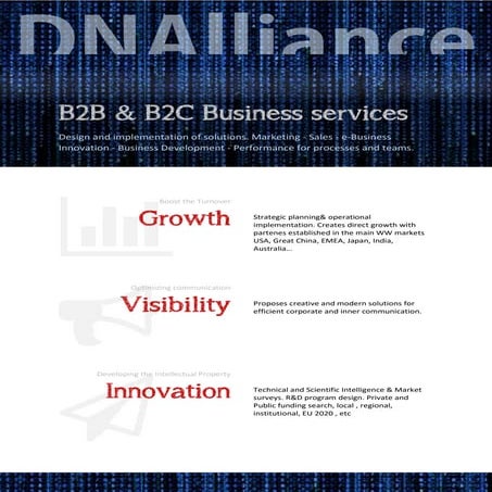 DNAlliance - Business services - English
