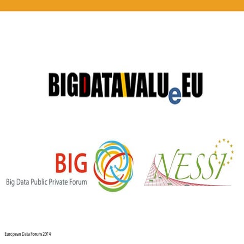 EDF2014: BIG - NESSI Networking Session: Intro Presentation