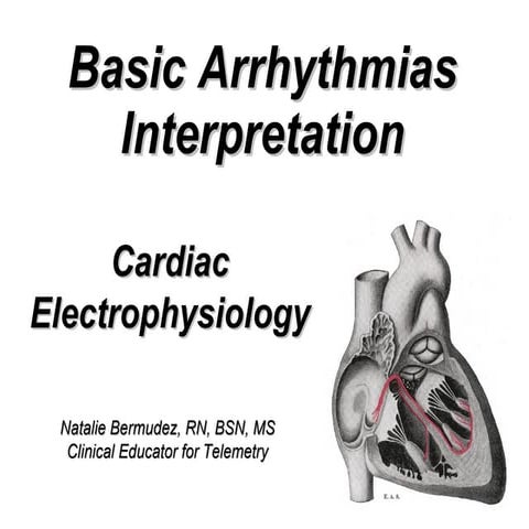 Cardiac Electrophysiology