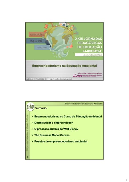Empreendedorismo na Educação Ambiental