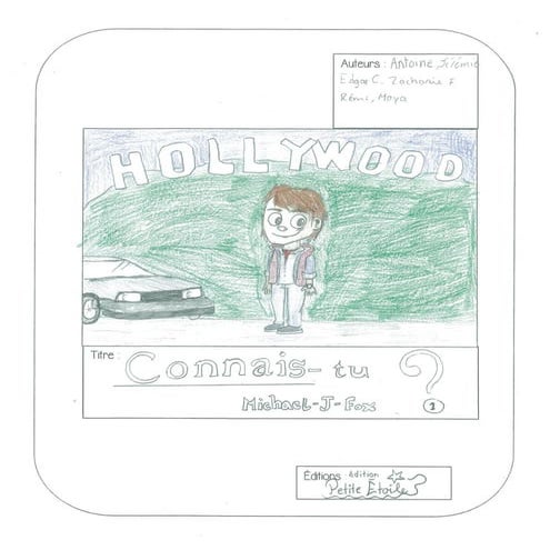 1re classe du concours Connais-tu une personnalité canadienne? - Madame Elizabeth Gauthier - Projet  Michael J. Fox