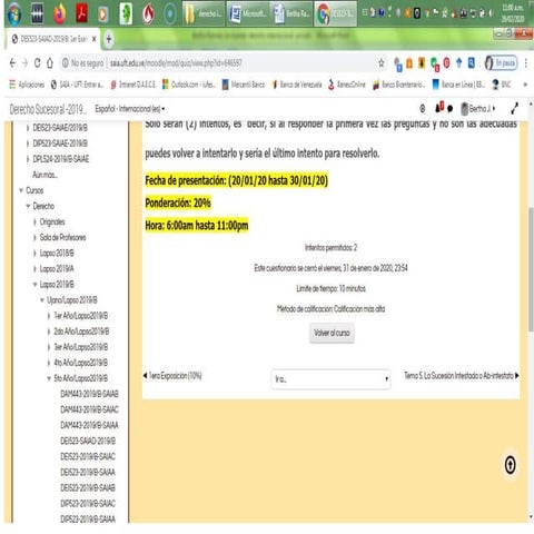 1er examen sucesiones