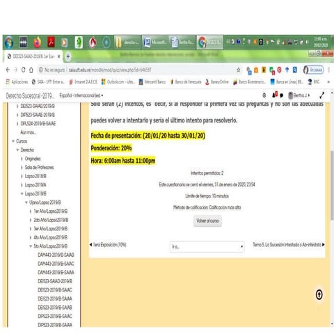1er examen sucesiones
