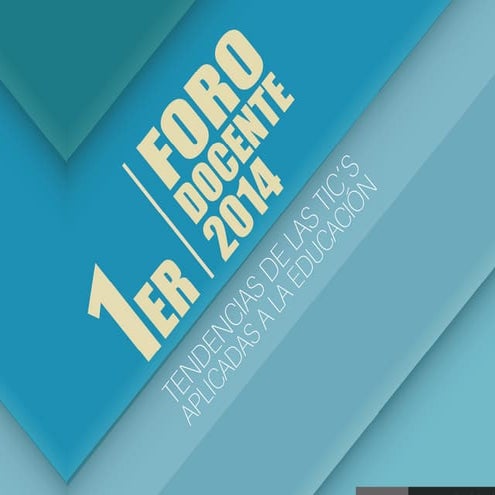 1er Foro Docente - Plenaria III por Rector José Armando Tavarez