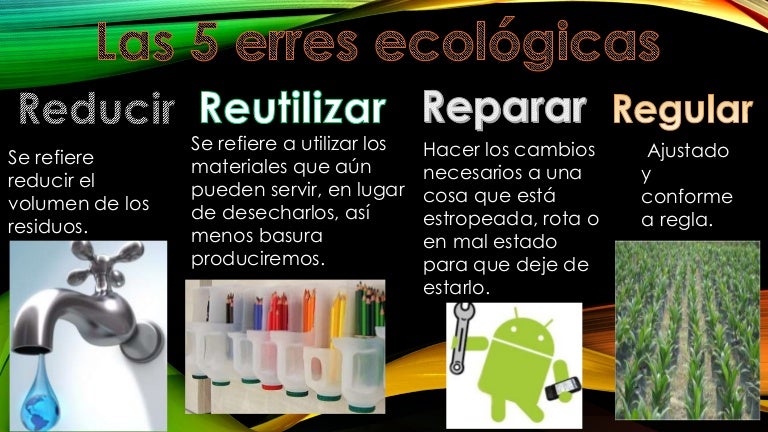 Las 5 erres ecologicas