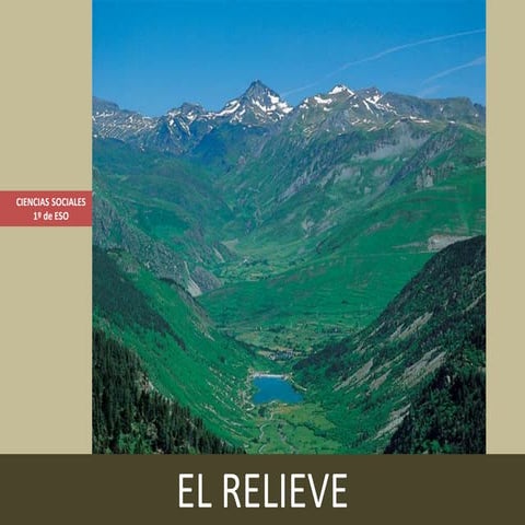 1º ESO. Tema 2. El relieve