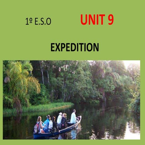 1º eso unit 9 imperative and be going to