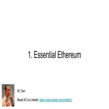 Essential Ethereum