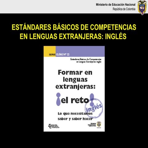 1 estandares de inglés (presentación)