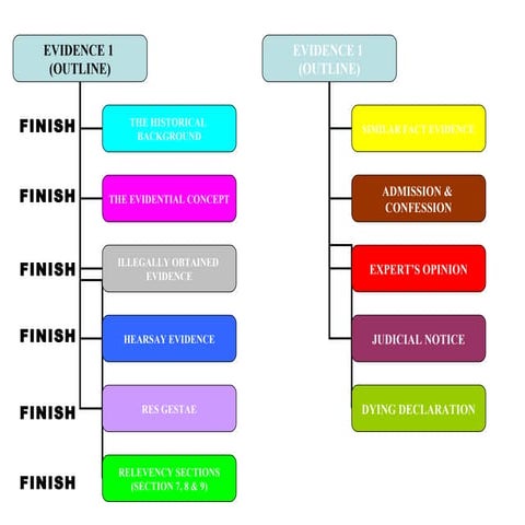 (1) evidence (overview)