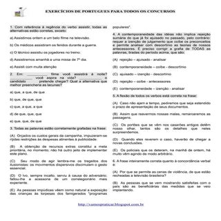 100  exercícios de português para c...