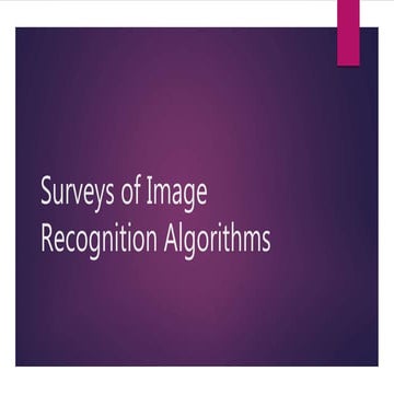 Surveys of Image Recoginition.ppt