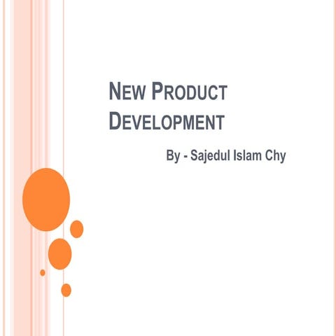 New product development