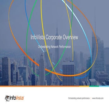 2016_01_01 InfoVista Corporate Presentation