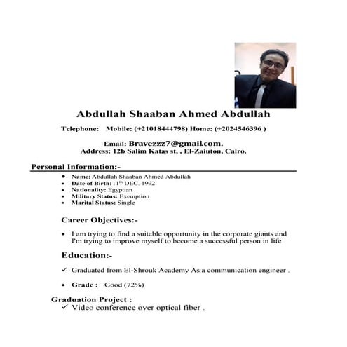 Ahmed CV2