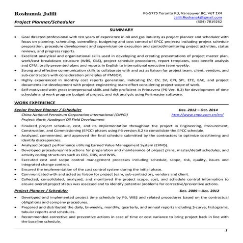 Roshanak Jalili CV