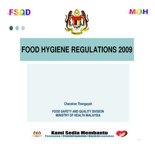Presentation FMM Food Hygiene