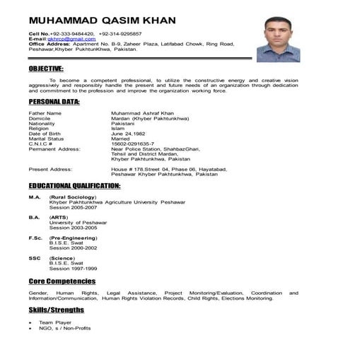 RESUME SALIM 2016 | DOCX