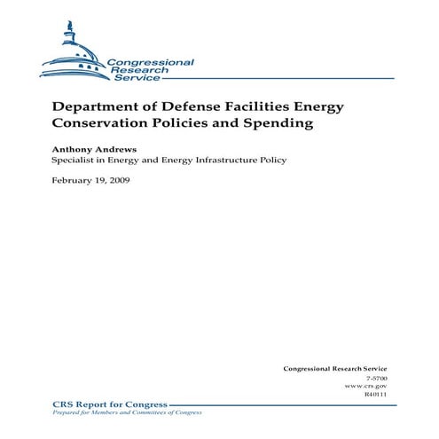 DOD Facilites EnergyR40111