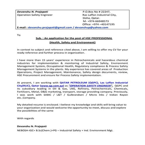 Project EHS Plan | PDF
