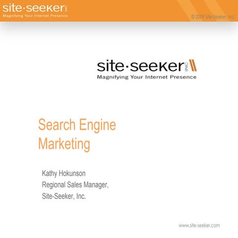 Seminar Search Engine Marketing