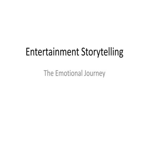 Storytelling lecture 7.2014