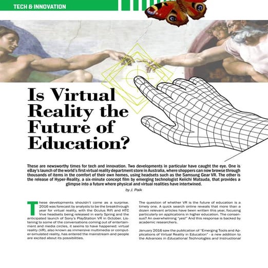 Is Virtual Reality the Future of Education.PDF