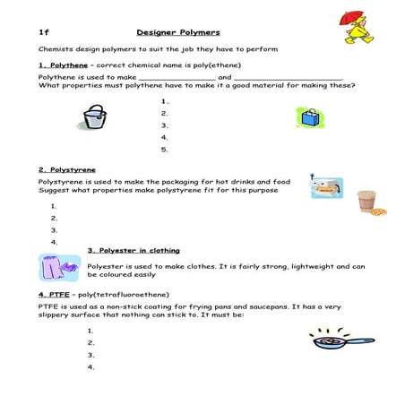 C1f  Designer  Polymers