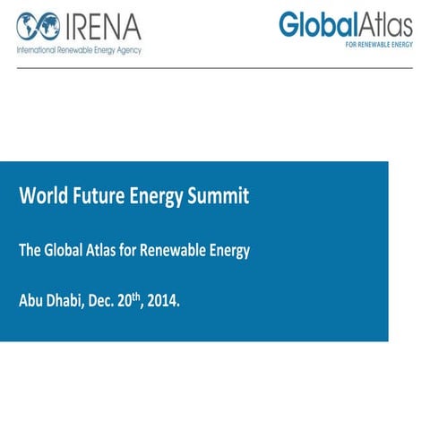 Progresses on the Global Solar and Wind Atlas, Data Quality Information Frame...