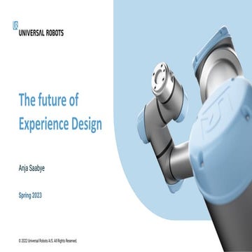 The Future of Experience Design